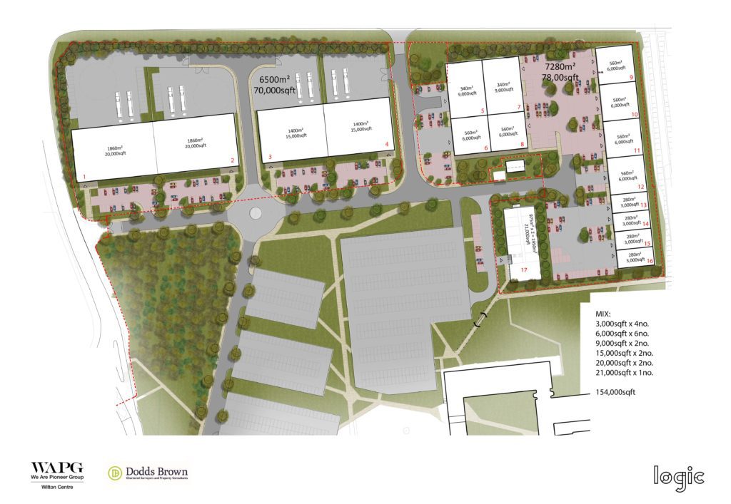 proposed site plan