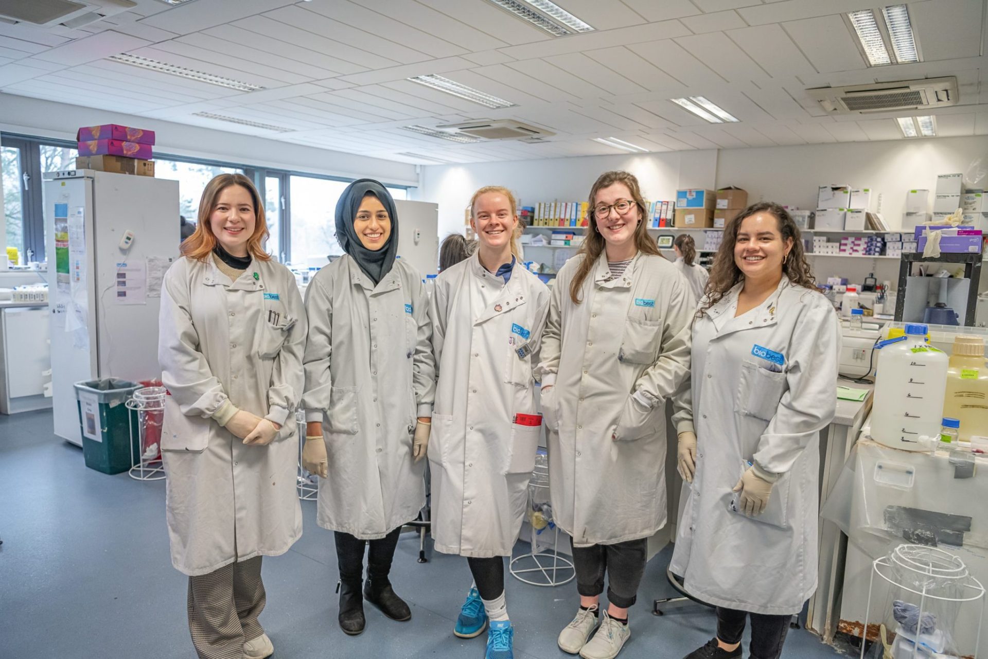 Life Sciences in Scotland: the team of scientists at Biobest