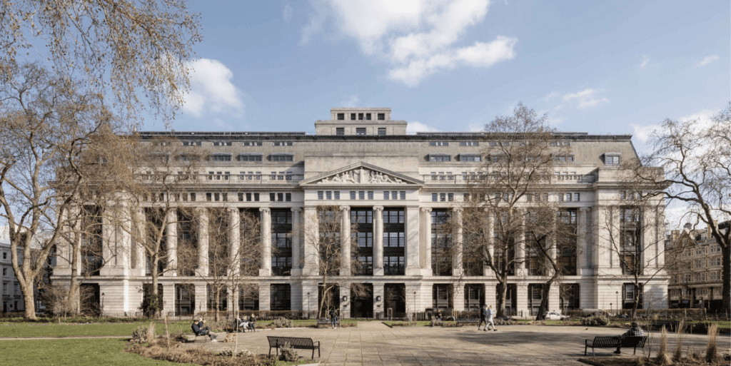 Exterior shot of Victoria House - Lab Space London