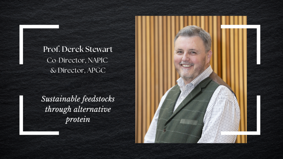 Prof Derek Stewart Alternative Proteins Feedstocks Gastronomica Event