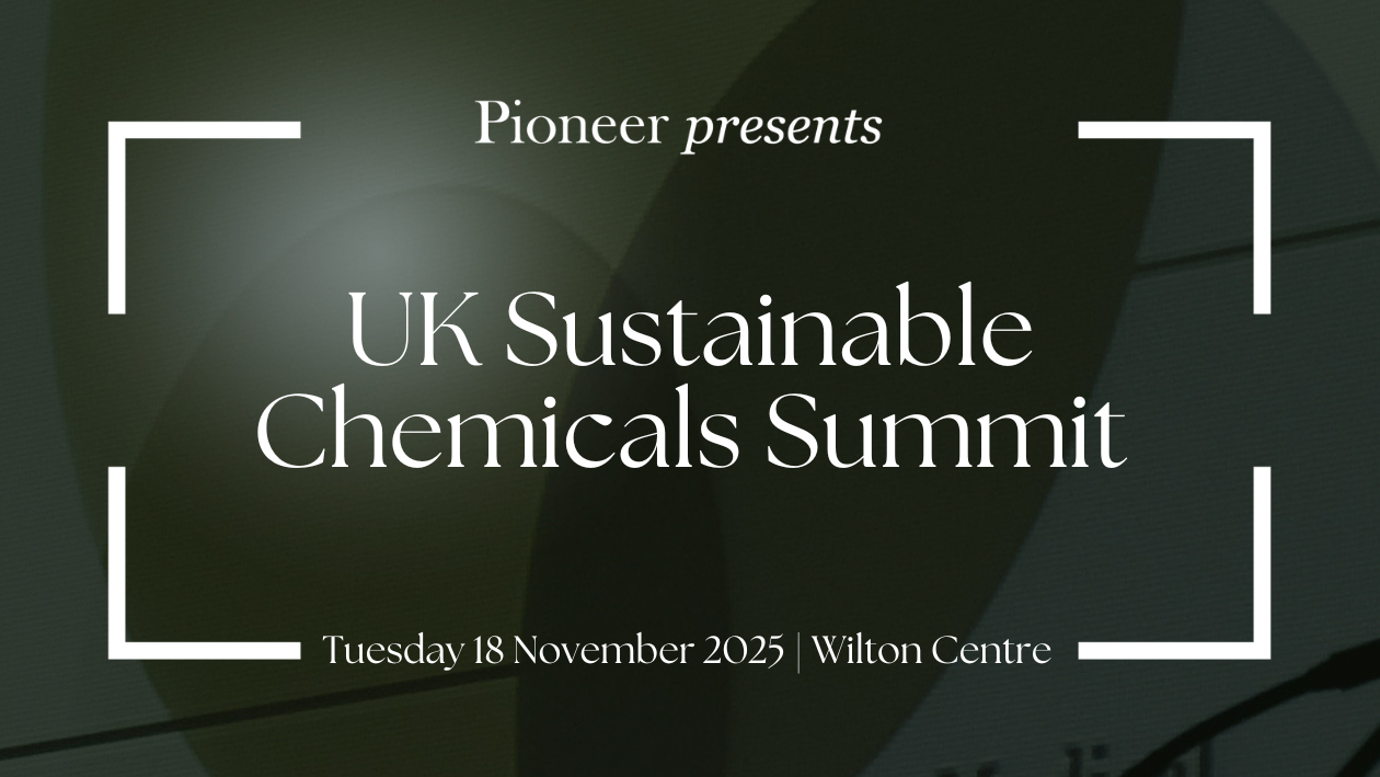 UK Sustainable Chemicals Summit - Event Wilton