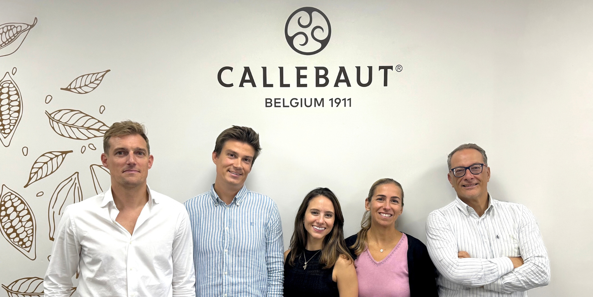 Barry Callebaut team at Gastronomica office